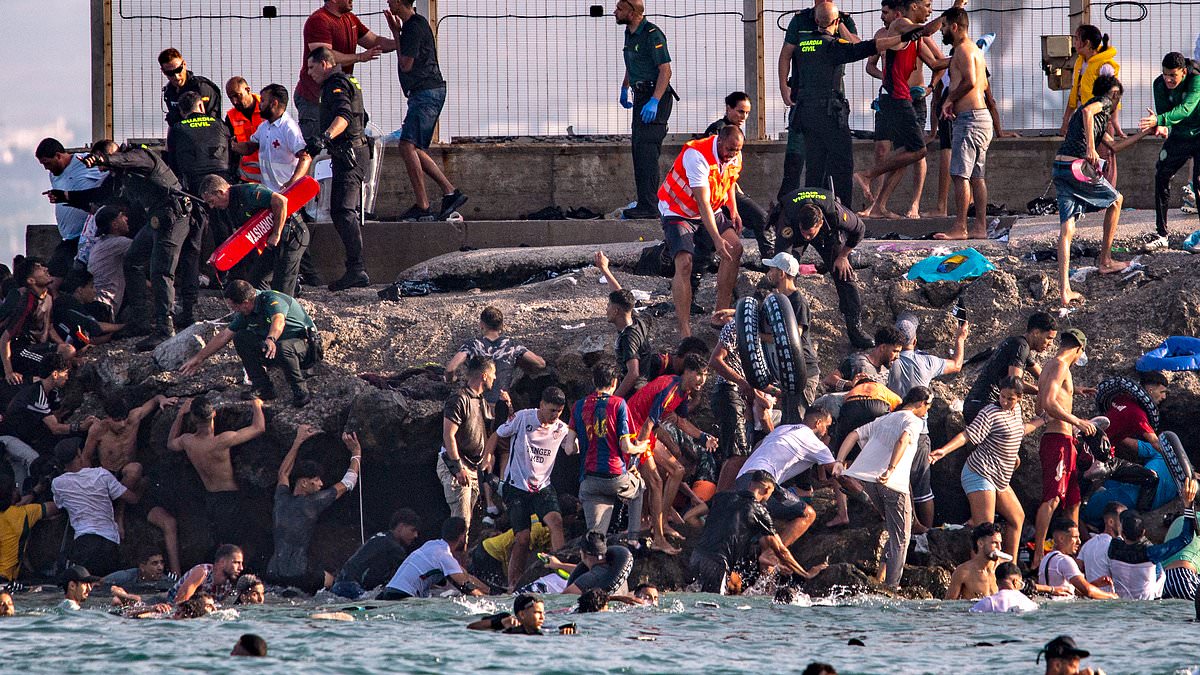 Ceuta Border Crisis: 20,000 Migrants Surge Into Spanish Enclave